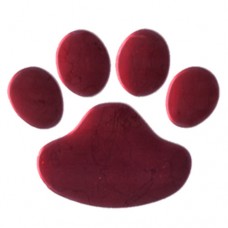 3D Dog Paw Print