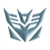 3D Transformers Decepticons Symbol