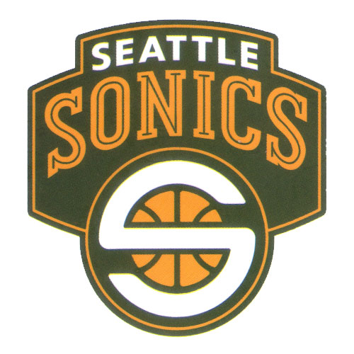 Seattle Sonics Basketball Team Logo