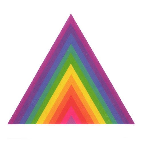 Abstract Colourful Pyramid Triangle