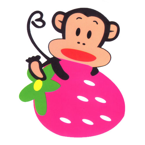 Monkey with Strawberry