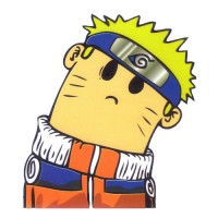 Naruto Uzumaki Head Turned