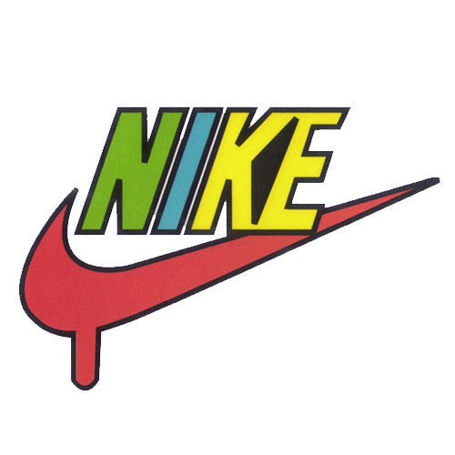 Nike logo colour on sale