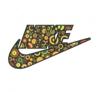 Colored Circles Nike Logo