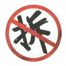 No Discount in Mandarin Sign