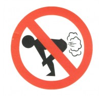 No Farting Sign