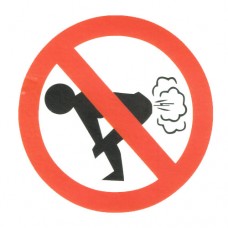 No Farting Sign