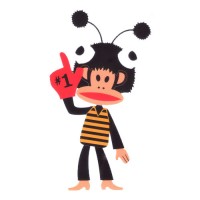 Paul Frank in Bee Suit