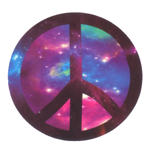 Abstract Peace Sign