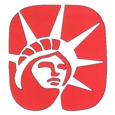 Red Statue of Liberty Head