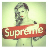 Supreme with Naked Tattoo Lady