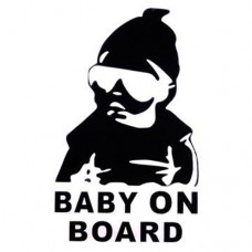 Baby On Board Vinyl Decal