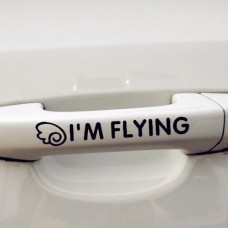 I'm Flying Vinyl Decal