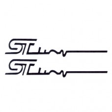 ST Racing Vinyl Decal