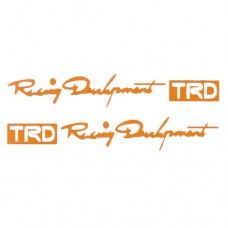 TRD Racing Development Vinyl Decal